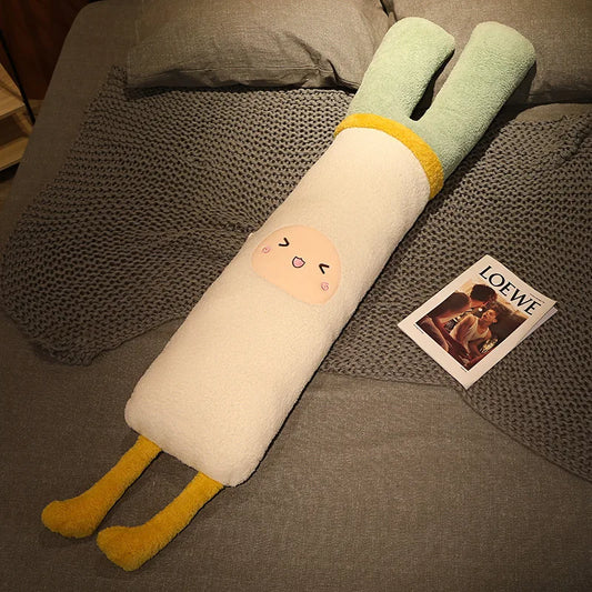 Cartoon Long Sleep Pillow Soft Vegetable Corn Onion Mushroom Plush Toys Doll Cushion Gift